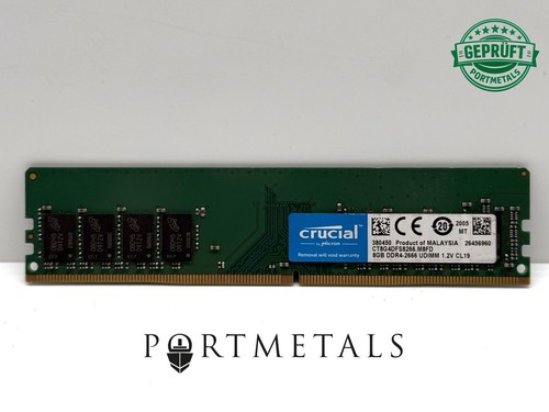 Crucial 8gb ddr4 2666 pc4 - ddr4-2666, pc4-2666