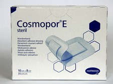 25 Pflaster steril, 10cmx8cm Wundpflaster COSMOPOR E