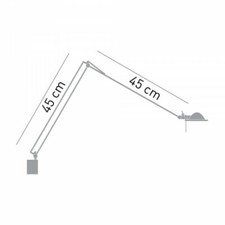 Luceplan Berenice Wand Alu