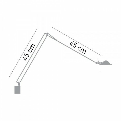 Luceplan berenice wand alu - luceplan,