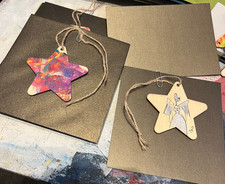 2 original gezeichnete Engel