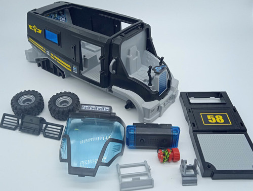 Playmobil sek truck - truck, 9360
