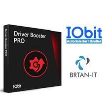 IObit Driver Booster 13 PRO für 3 PCs - Updates für 1 Jahr-Dauerlizenz- kein ABO