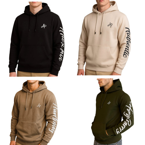Herren basic kapuzenpullover - basic,