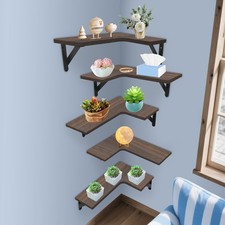 5* Wandmontierte Eckregale