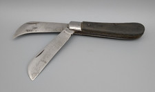 Okuliermesser/Klappmesser Holzgriff,handgefertigt 1920-40er Jahre Germany