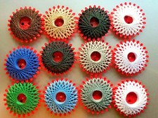 12 x Sternzwirn 20m = 240m BUNT gem. Zwirn Garn Nähgarn ALZE nähen Faden Nähfade