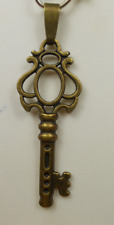 Schlüssel - Anhänger, Modeschmuck, Metall: Legierung, Länge: 3,8 cm