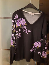 Art & Colour,Pulli,Gr.36/38,mehrf.Blüten,Glitz.neuw.4.11