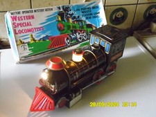 mt-japan western spezial lok 3230 mit batteribetrieb blech 1960 top ovp