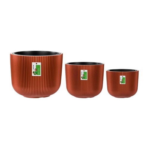 Milly rundes blumentopfset - milly,