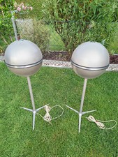 70 er Jahre Vintage Grundig Kugelboxen auf Ständer