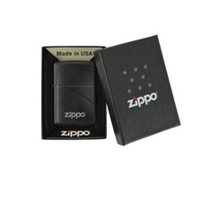 Zippo Feuerzeug Black Hexagon