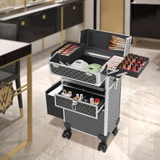 Rolling Makeup Case Travel