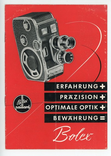 Bolex paillard prospekt - bolex,