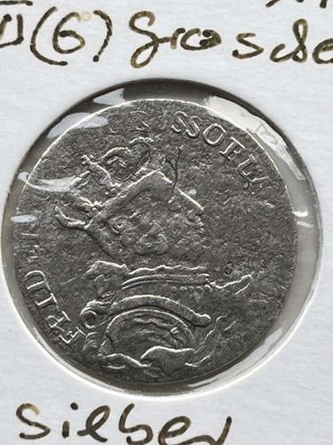 Alte silbermünze aus preussen - aus,