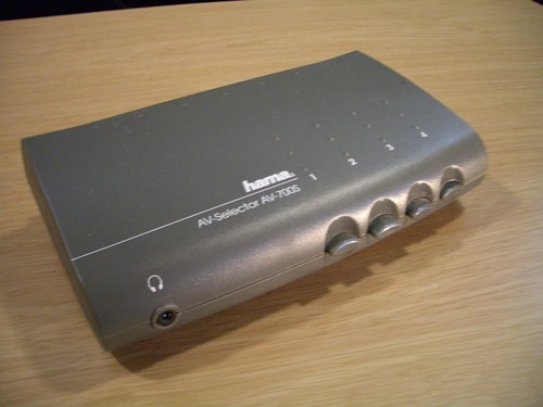 Hama video audio umschaltpult - video,,