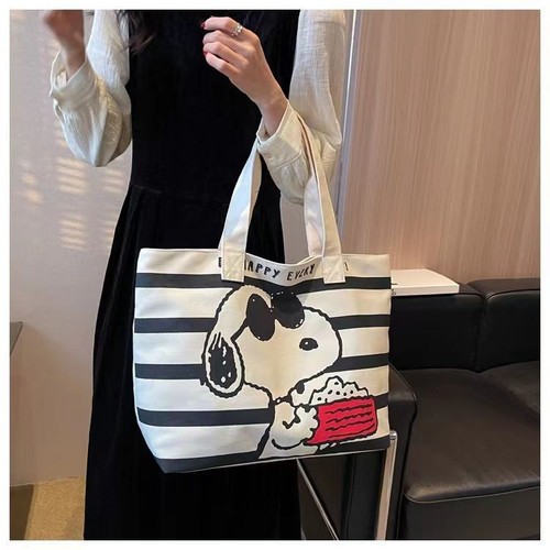 Damen canvas tasche cartoon - damen,