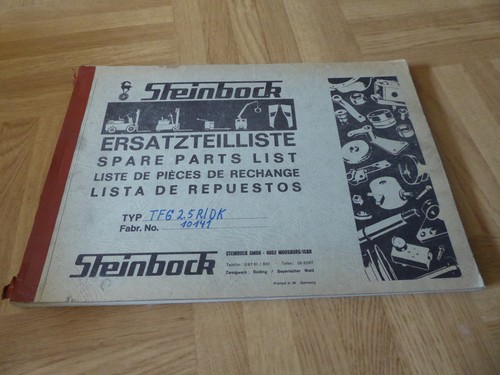 Ersatzteilliste steinbock - ersatzteilliste,