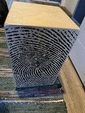 Cajon mit Fingerabdruck-Design + Tasche