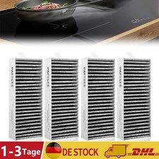 4x 8x Aktivkohlefilter für