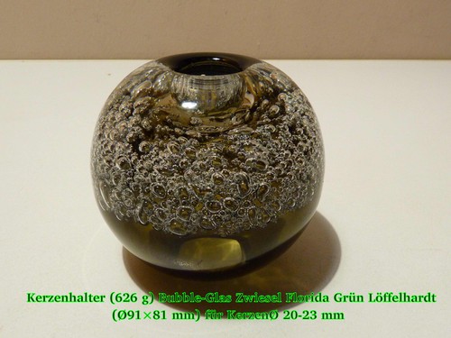 Kerzenhalter bubble glas - kerzenhalter, bubble-glas