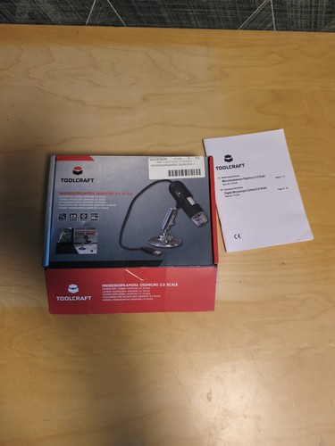 Toolcraft usb mikroskop - usb,