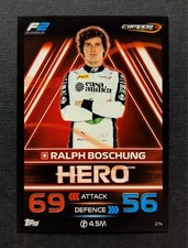 Topps Turbo Attax 2023 Nr. 214 F2 Hero Ralph Boschung 
