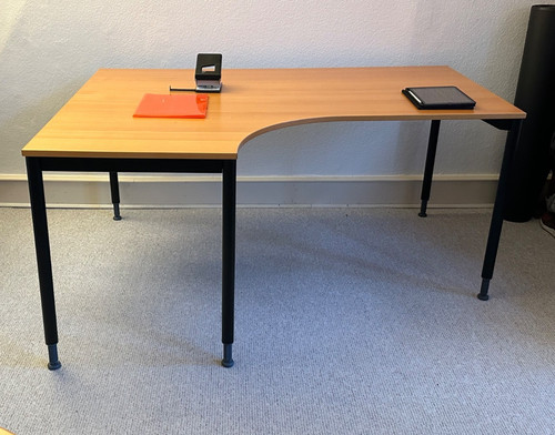 Schreibtisch 160x120 ikea - schreibtisch,