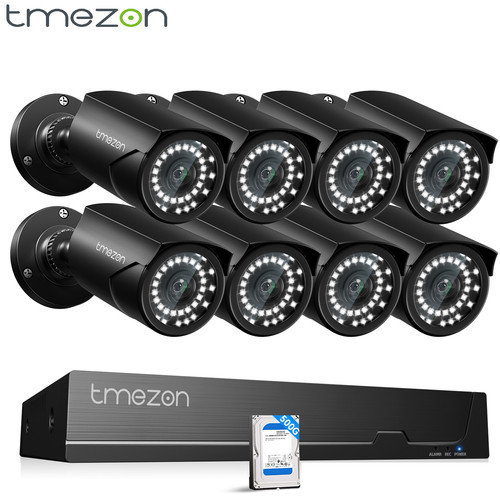 8mp überwachungskamera set - 8mp,