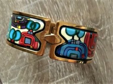 Armspange, Armreif, Frey Wille, Original, Hundertwasser Muster, Geldgold NP 1100