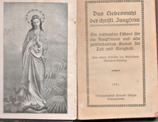 Das Liebesmahl der christlichen Jungfrau 1921 Original 525 Seiten