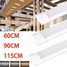 LED Feuchtraumleuchte Röhren 60/90/115cm Wannenleuchte Werkstatt Deckenleuchte 