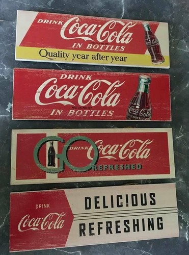 Coca cola retro - coca-cola, holzschilder