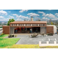 Faller H0  144111 - Hangar mit Hubschrauber     Neuware