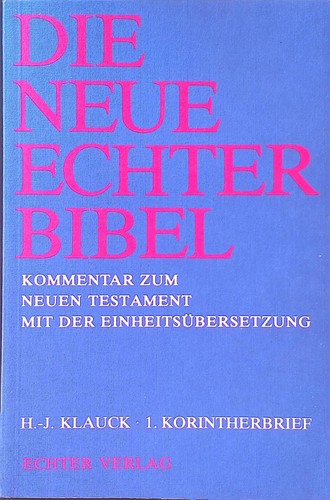 Korintherbrief die neue - 1.,