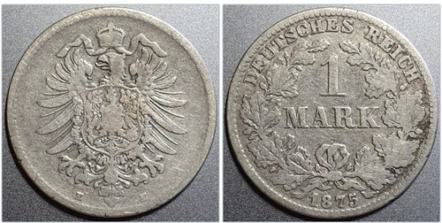 Mark reichsmark 1875 - mark,