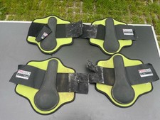 4er Gamaschen Set Protect by Horse-Friends Größe L in Lime