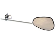 Spiegel bumm chrom oval links - chrom,