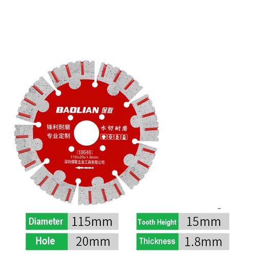 Diamanttrennscheibe 115mm bis