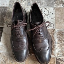 Lottusse Edle Schuhe  Leder in Gr. 8  1/2 Braun Top Zustand Hoher Np Feste Sohle