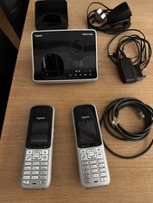 Gigaset SX810A ISDN Basis plus extra Mobilteil S810H Handstück +Ladeschale