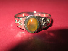 Ring keltisch mit Stein farbwechselnd Stimmung Farbwechsel Mittelalter NEU