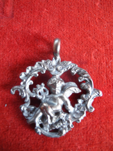 Silber alter schmuck anhänger - silber,