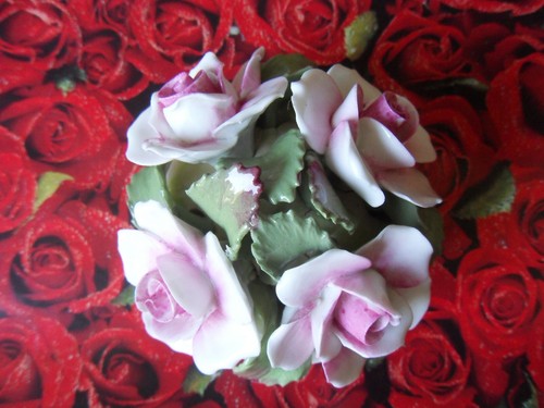 Aynsley porzellanbouquet rosen - porzellanbouquet,