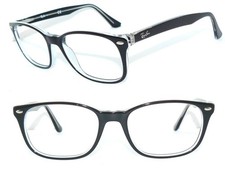RAY BAN BRILLE SCHWARZ TRANSPARENT RB 5375 2034 GESTELL 7199 FASSUNG 5418 ETUI
