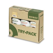 BioBizz Trypack Indoor Pflanzenmittel Set für wachstumsstarke Pflanzen im Haus