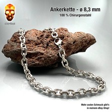 ø 8 mm Ankerkette mit 6