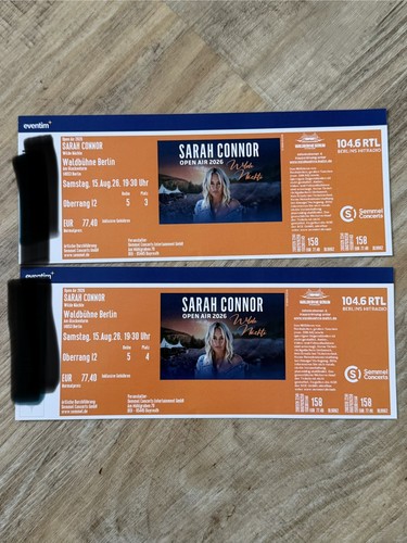 Tickets sarah connor berlin - tickets,