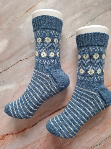 Gestrickte socken 37 38 - gestrickte,